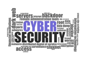 cyber security text cloud