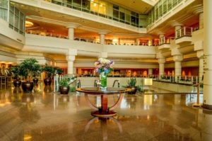 hotel lobby pan pacific vancouver